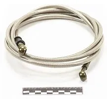 Шланг тормозной армированный с фитингами 2000 mm d=10 mm серый 