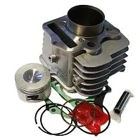 Поршневая 153 FMI, 154 FMI 125см3 D=52.4 H=78.2mm палец 13mm. алюм. БЕЗ УХА 
