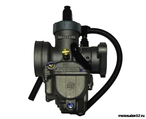 Карбюратор NIBBI Racing PE19FL (SP) 140-160 CC (вход/выход 24 и 46 мм)  фото 3