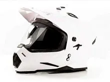 Шлем HIZER J6802 #2 white (2 визора) M 