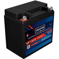 АКБ VEKTOR PLUS VT1210 12N9-4B-1 AGM (12V 10Ah, 120A Размер: длина 137мм, ширина 76мм, высота 134мм) 