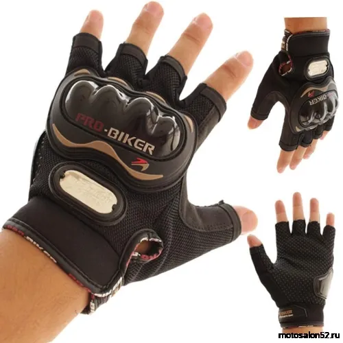 Перчатки PROBIKER мотокросс (без пальцев) 