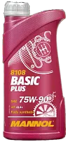 Масло трансмиссионное MANNOL SAE 75W-90 синт.Basic Plus 1л (М+) 