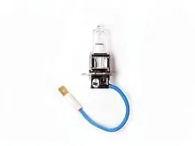 Лампа подсветки 12V 5W прозрачная б/ц с проводом контакт "папа" (W2.1x9.5d) 