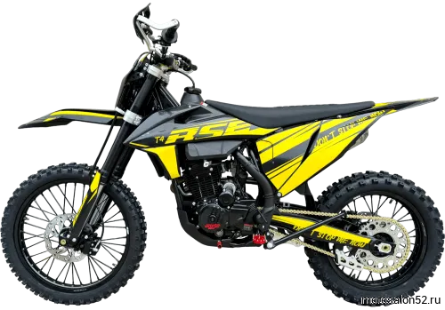 Мотоцикл кроссовый BSE T4 Yellow (ZS172FMM-5)  фото 5