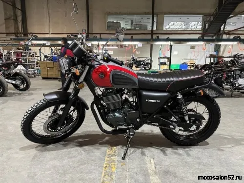 Мотоцикл COMBAT SCRAMBLER 400  фото 4