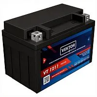 АКБ VEKTOR PLUS VT1211 YTZ12S AGM (12V 11Ah, 210A Размеры: длина 150мм, ширина 86мм, высота 112мм) 