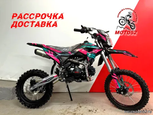 Питбайк BSE PH125 AK47 Aquamarine 040 