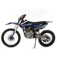 Мотоцикл кроссовый Motoland 300 XT300 HS (175FMM) (BB-300cc) синий 