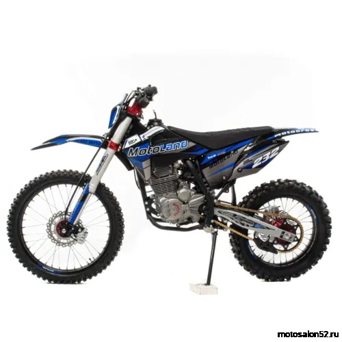 Мотоцикл кроссовый Motoland 300 XT300 HS (175FMM) (BB-300cc) синий 