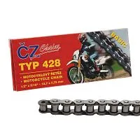 Цепь приводная CZ Chains 428 BASIC 120 звеньев 