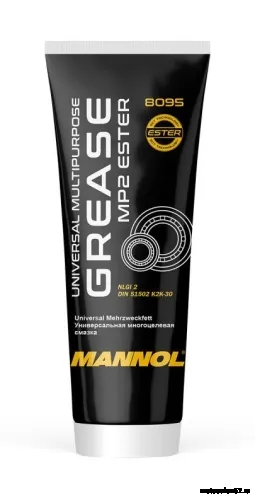 Смазка MANNOL MP-2 Universal многоцелевая густая смазка (230 гр.) 