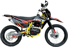 Мотоцикл кроссовый BSE Z3 V Yellow Twist 