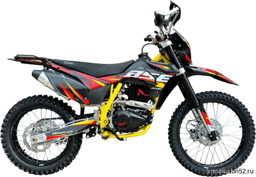 Мотоцикл кроссовый BSE Z3 V Yellow Twist 