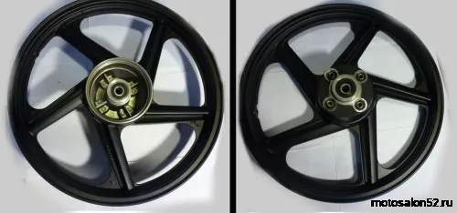 Обод 18" заднее Racer Tiger в сборе 