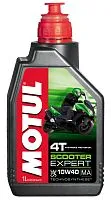 Масло 4Т Motul Scooter Expert SAE10W40 API SM/SL/SJ JASO МВ PS TECHNOSYNTHESE® 1л 