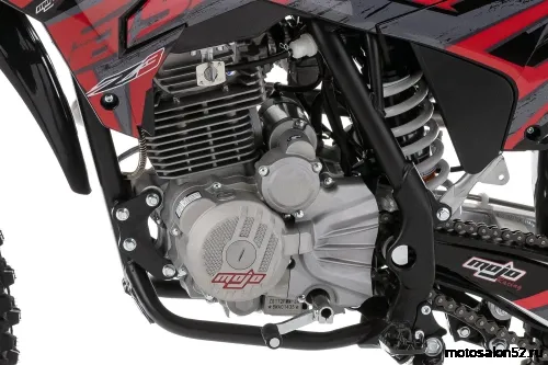 Мотоцикл кроссовый BSE Z3 21/18 Red black  фото 2