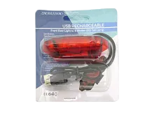 Фонарь (вело) задний usb, на подседельный штырь, 4 режима Z-218 