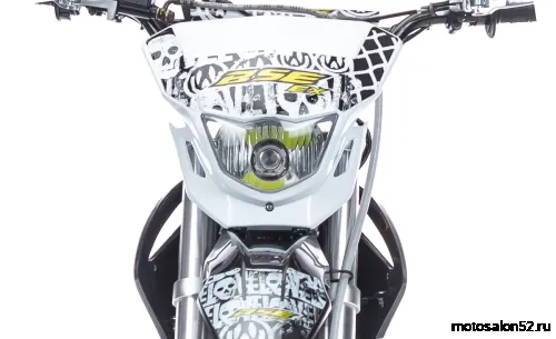 Питбайк BSE EX125e 17/14 Max13 White Yellow 1  фото 10