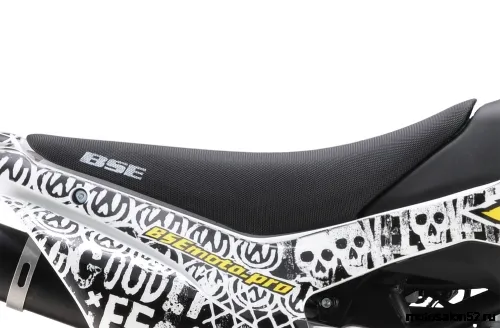 Питбайк BSE EX125e 17/14 Max13 White Yellow 1  фото 7