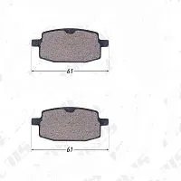 Колодки дискового тормоза Storm FDF 