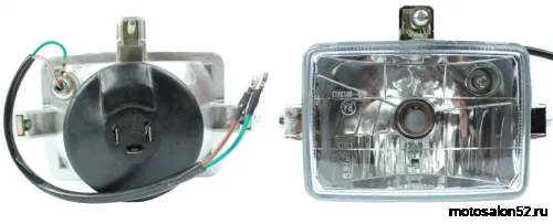 Фара передняя ТTR250a в сборе 