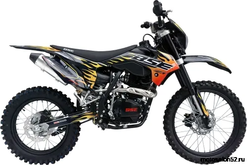 Мотоцикл кроссовый BSE Z1 HotRod Red   фото 2