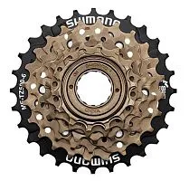 Трещотка 6 ск. 14-16-18-21-24-28Т MF-TZ500, инд. уп., с защитой спиц SHIMANO Tourney 