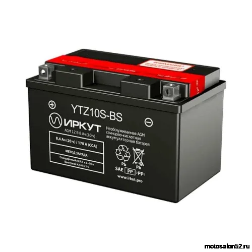 АКБ ИРКУТ YTZ10S-BS 