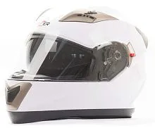 Шлем HIZER 529 #2 white (2 визора) S 