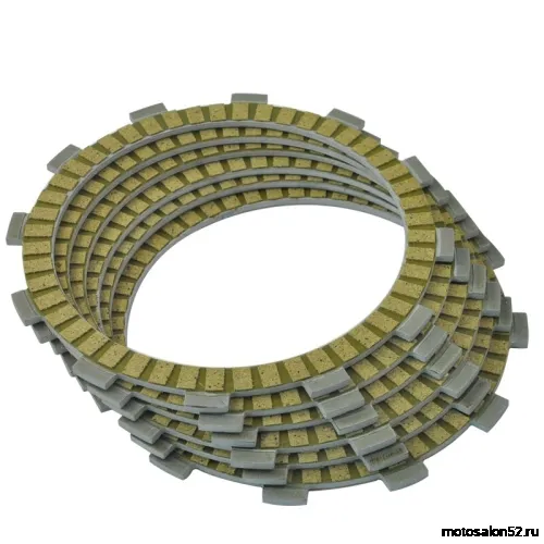 Диски сцепления 163FML,164FML CG200/CB200 6 шт. 