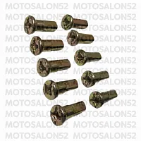 Гайка спицы М3 мм колеса Ø21 Sport 003, ZR, Athlete 10 шт 