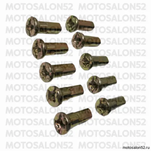 Гайка спицы М3 мм колеса Ø21 Sport 003, ZR, Athlete 10 шт 