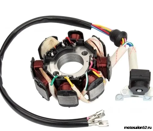 Статор генератора 157FMI, 162FMJ, 164FML, 166FMM (CG, CB) (8 кат.) (2 крепежа) 