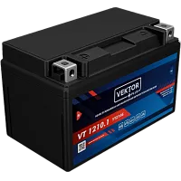 АКБ VEKTOR PLUS VT1210.1 YTZ10S AGM (12V 10Ah, 190A Размеры: длина 150мм, ширина 86мм, высота 94мм) 