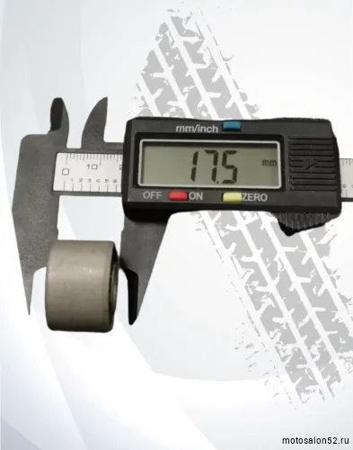 Сайлентблок крепления задней звезды CG150/CB250 17*24*9 (компл. 4 шт. с болтами)  фото 6