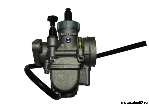 Карбюратор NIBBI Racing PE19FL (SP) 140-160 CC (вход/выход 24 и 46 мм)  фото 2