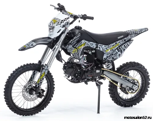 Питбайк BSE EX125e 17/14 Max13 White Yellow 1  фото 4