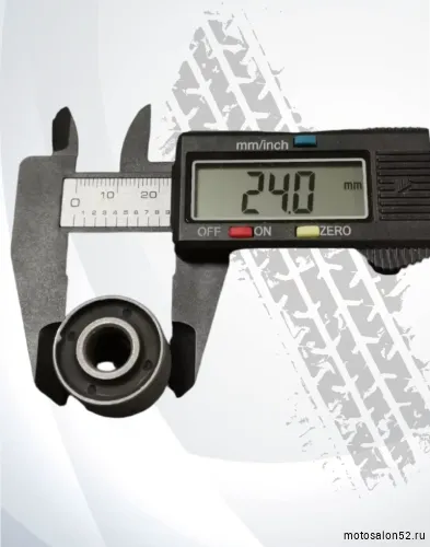 Сайлентблок крепления задней звезды CG150/CB250 17*24*9 (компл. 4 шт. с болтами)  фото 7