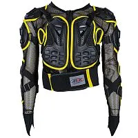 Черепаха защитная ATAKI SC-P114 черный/Hi-Vis желтый, M 