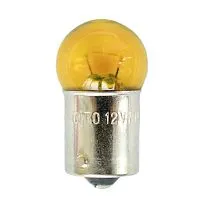 Лампа указателей поворота 12v/10w G18 ВА15S желтая 