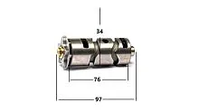 Вал переключения передач 139FMB/147FMH/152FMI N-1-2-3-4(кулиса) 