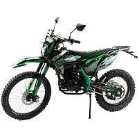 Мотоцикл кроссовый Motoland 250 XT250 HS (172FMM) (PR5) с ПТС зеленый 