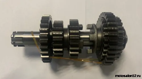 Вал вторичный КПП 170FMN Racer RC300-GY8 в сборе 152 мм (ведущий вал) 