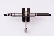 Коленвал 1Е40 QMB, Stels 2T QJ 50см3 вал - 16mm, палец - 12mm 