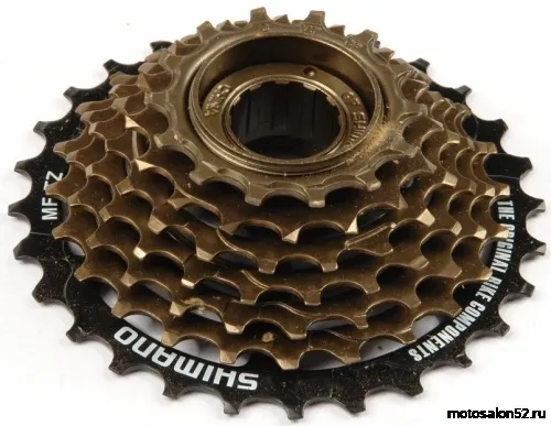 Блок звезд (вело) 7 шт.с большой звездой Shimano 