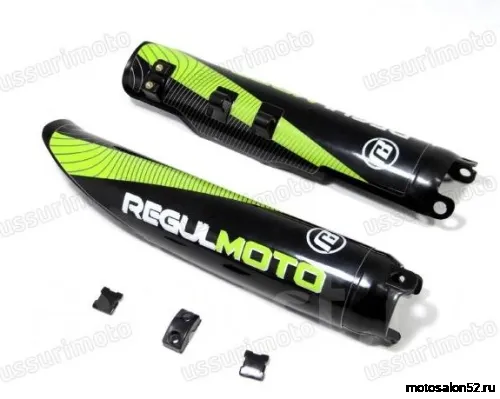 Пластик на амортизаторы (пара) Sport 003 Pro (с 2024г.) (Желтый) 