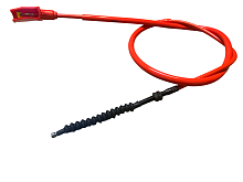 Трос сцепления L=1245 mm CB250 красный OTOM 