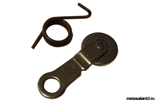 Пластина стопорная с пружиной вилочек перключения передач Альфа,Дельта Пластина стопорная с пружиной вилочек перключения передач Альфа,Дельта