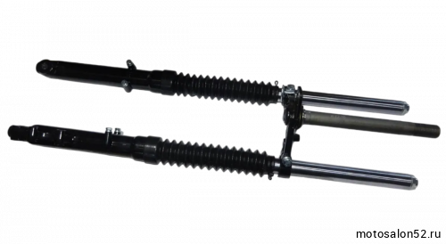 Вилка телескопическая передняя COLT в сборе (барабанный тормоз)